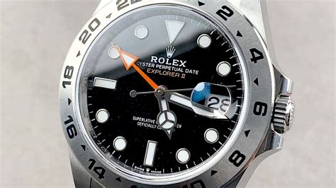 rolex explorer ii bracelet size|rolex explorer 2 2021.